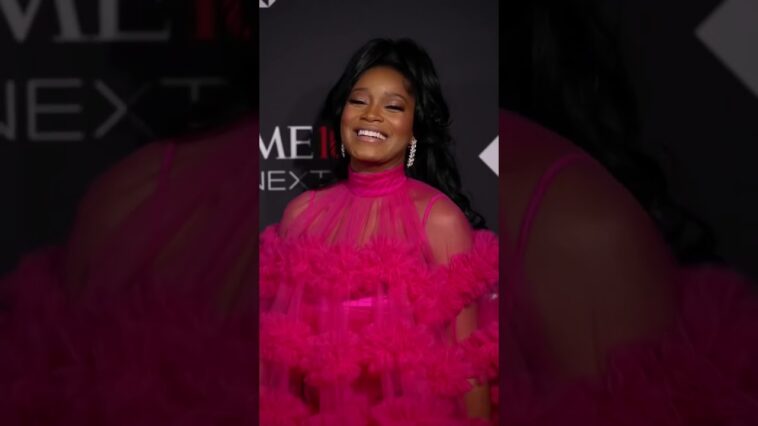 Baby, this is Keke Palmer's big reveal. 🍼 (LINK IN COMMENTS) #shorts | E! News