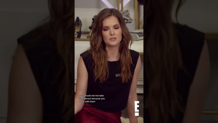 Sooo is Meghann Fahy listening to her old dating advice? 👀 #shorts | E! News