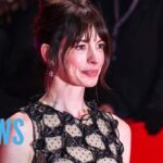 Anne Hathaway Turns Heads In Dominatrix-Style Dress | E! News