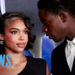 See Lori Harvey & Damson Idris Make Red Carpet Couple Debut | E! News