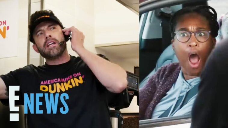 Watch Hilarious Outtakes From Bennifer's Dunkin' Donuts Ad | E! News
