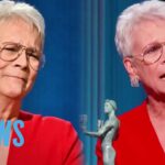 Watch Jamie Lee Curtis Call Herself a "Nepo Baby" At 2023 SAG Awards | E! News