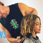 Matthew McConaughey Gives His Son Livingston a Big Chop | E! News