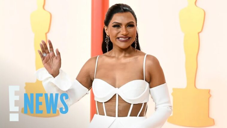 Why Mindy Kaling Wore The Same Dress In Two Colors At The 2023 Oscars | E! News