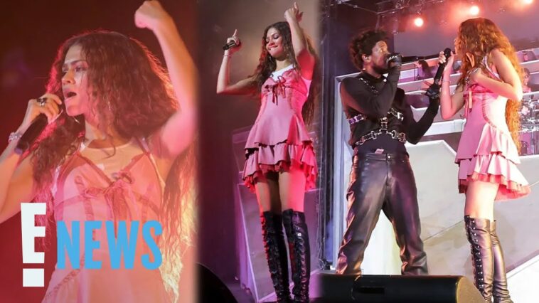 Zendaya Makes SURPRISE Live Performance at Coachella 2023 | E! News