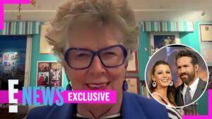 Prue Leith DISHES on Blake Lively & Ryan Reynolds' Baking Show Visit | E! News