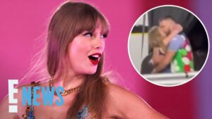 Taylor Swift Runs and KISSES Travis Kelce After Buenos Aires Concert | E! News