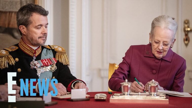 Denmark’s Queen ABDICATES Throne Amid Son’s Rumored Royal Drama | E! News