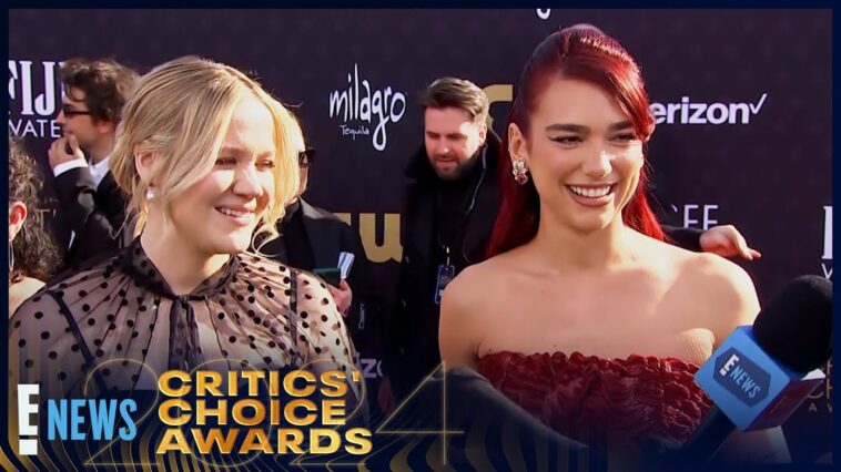 Dua Lipa ADMITS She’s “Changed Completely” Since Becoming Famous | 2024 Critics’ Choice Awards