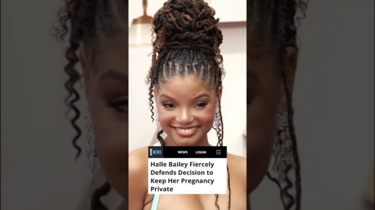 Halle Bailey is standing her ground. She responds to criticism here. #Shorts (🎥: Getty)
