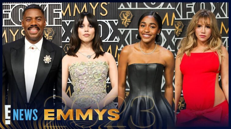 Jenna Ortega, Ayo Edebiri and MORE Best Red Carpet Moments! | 2023 Emmys