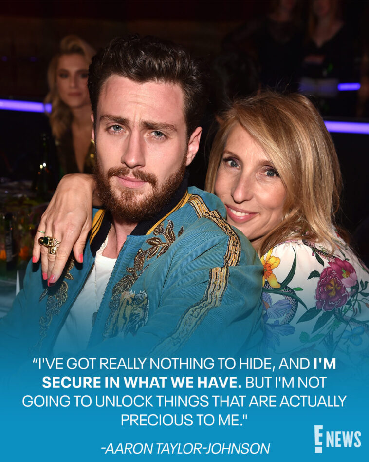 Aaron Taylor-Johnson rarely addresses the criticism he and wife Sam Taylor-Johns...