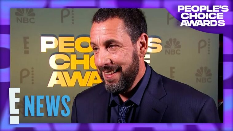 Adam Sandler Wants a RomCom With Jennifer Aniston AND Drew Barrymore! | 2024 People’s Choice Awards!