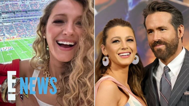 Blake Lively Left Her Kids For “First Time Ever” For Super Bowl Outing With Taylor Swift | E! News