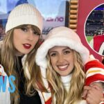 How TAYLOR SWIFT Ended Up Wearing Kristin Juszczyk’s Custom Chiefs Coat | E! News