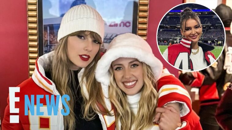 How TAYLOR SWIFT Ended Up Wearing Kristin Juszczyk’s Custom Chiefs Coat | E! News