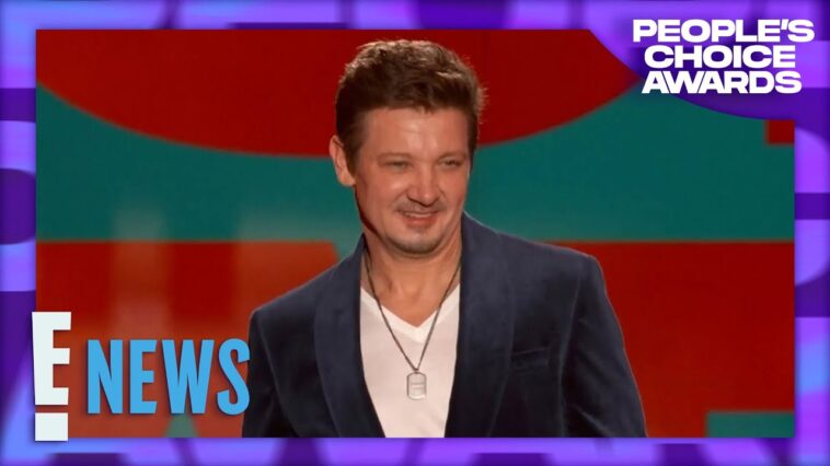 Jeremy Renner SURPRISES the Crowd on Stage | 2024 People’s Choice Awards