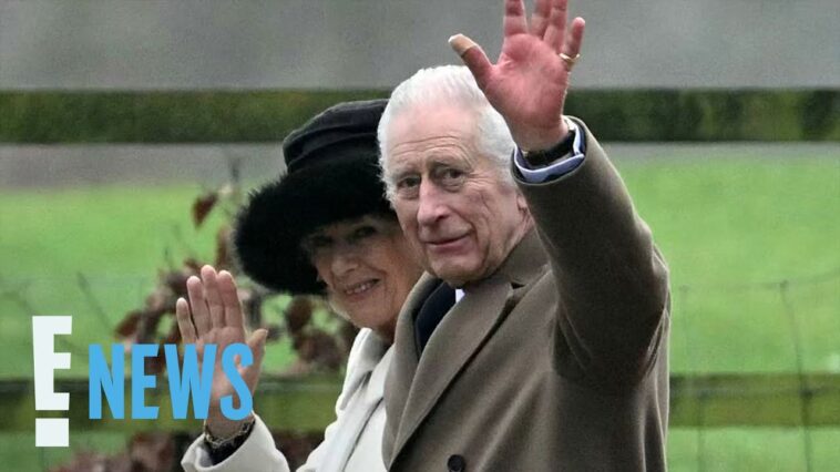 King Charles III Seen for FIRST TIME Attending Church Amid Cancer News | E! News