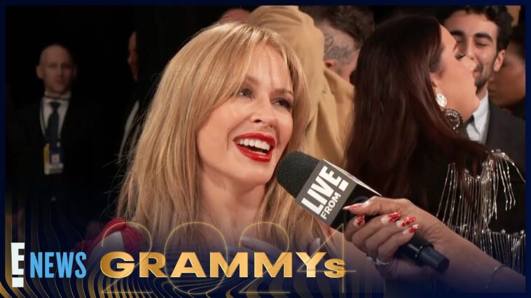 Kylie Minogue's MESSAGE to the LGBTQ+ Community Will Make Your Day! | 2024 GRAMMYs | E! News