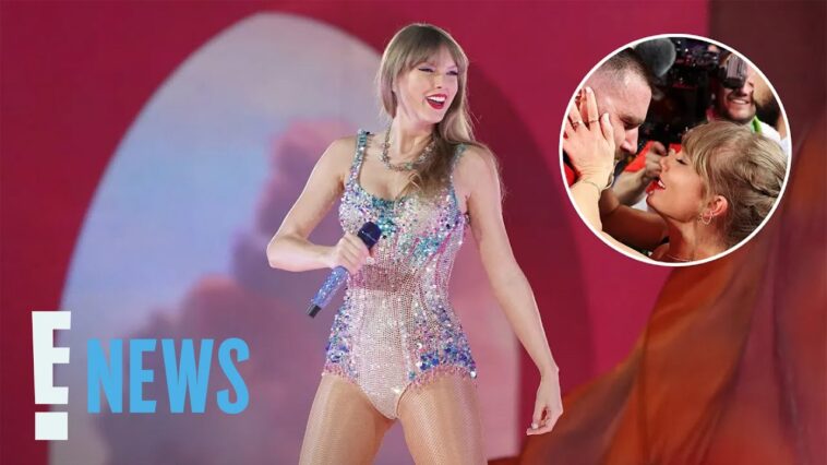 Taylor Swift KISSES Travis Kelce After Sydney Eras Tour Concert | E! News