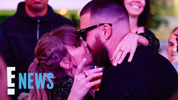 Taylor Swift & Travis Kelce’s PDA Continues at Super Bowl After-Party | E! News