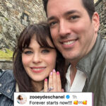 This new girl is newly engaged.  Forever starts now for Zooey Deschanel and  Jon...
