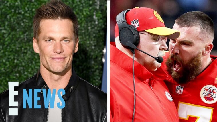 Tom Brady DEFENDS Travis Kelce’s Heated Exchange w/ Coach Andy Reid in the 2024 Super Bowl | E! News