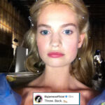 We are having a ball with these throwback pics. Lily James is the queen of on-sc...