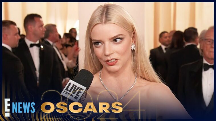 Anya Taylor-Joy Says THIS Famous Painting Inspired Her Red Carpet Look! | 2024 Oscars