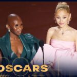 Ariana Grande and Cynthia Erivo Look Wickedly Amazing on Stage Together! | 2024 Oscars