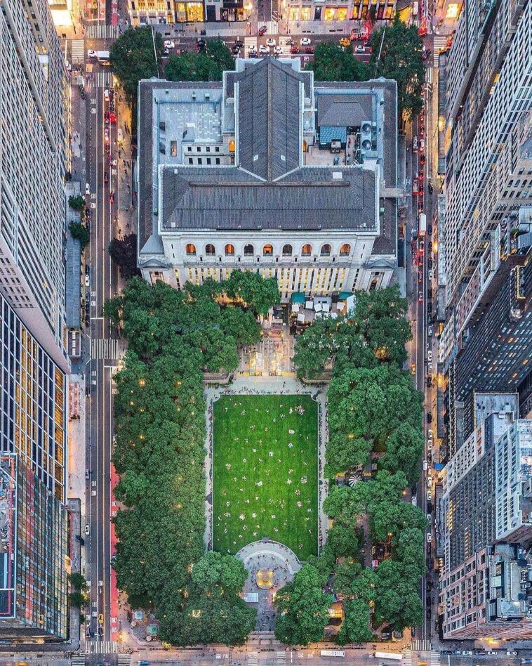 Bird eye view of our beautiful green concrete jungle captured by  

Here are som...