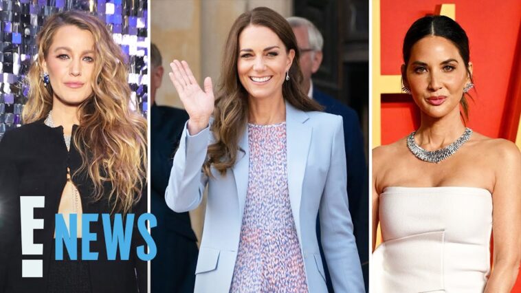 Blake Lively, Olivia Munn & More React to Kate Middleton's Cancer Diagnosis | E! News