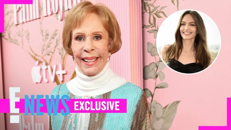 Carol Burnett CONFESSES She Wants Angelina Jolie to Play Her in a Biopic! (Exclusive) | E! News