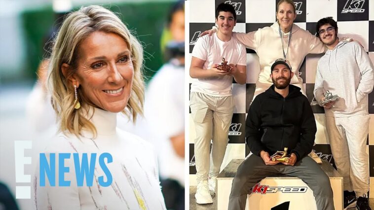 Celine Dion Shares NEW Photo With Her 3 Sons Amid Health Battle | E! News