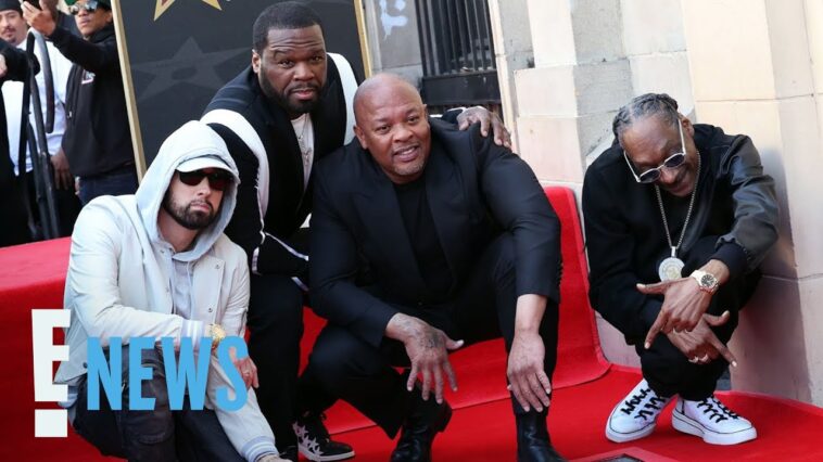 Eminem REUNITES With Snoop Dogg and 50 Cent At Dr. Dre’s Walk Of Fame Ceremony | E! News