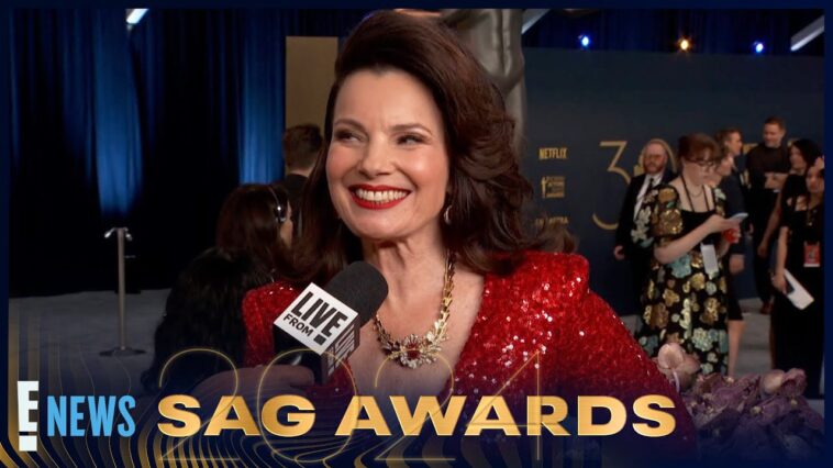 Fran Drescher Is READY to Move Forward After the SAG-AFTRA Strikes | 2024 SAG Awards