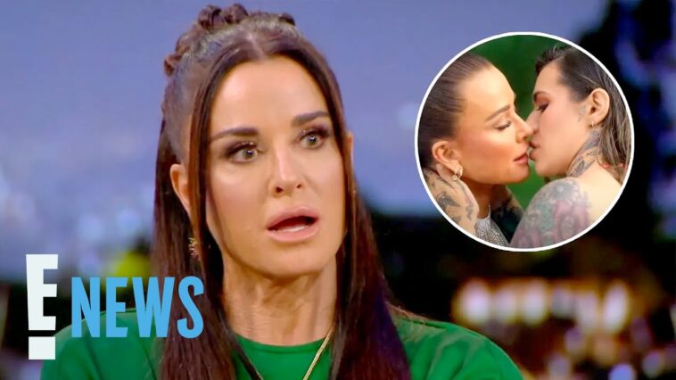 Kyle Richards Defends Being "CURIOUS" About Kissing "HOT" Morgan Wade Amid Dating Rumors | E! News