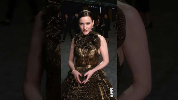 No joke, we're obsessed with #RachelBrosnahan. ✨ #SAGAwards. #shorts