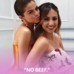 Only friendship in the building.  Selena Gomez and Francia Raísa share a photo ...
