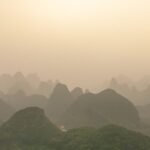 Photo by  | Near the town of Yangshuo, I climbed to the top of Moon Hill at sunr...