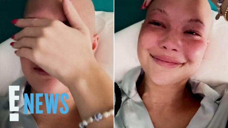 Michael Strahan’s Daughter Isabella TEARS UP While Sharing Unexpected Chemotherapy Update | E! News