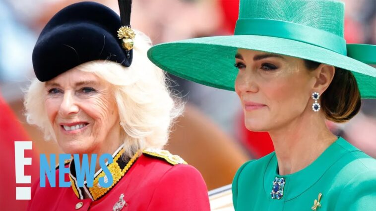Queen Camilla Shares Update on Kate Middleton After Cancer Diagnosis | E! News