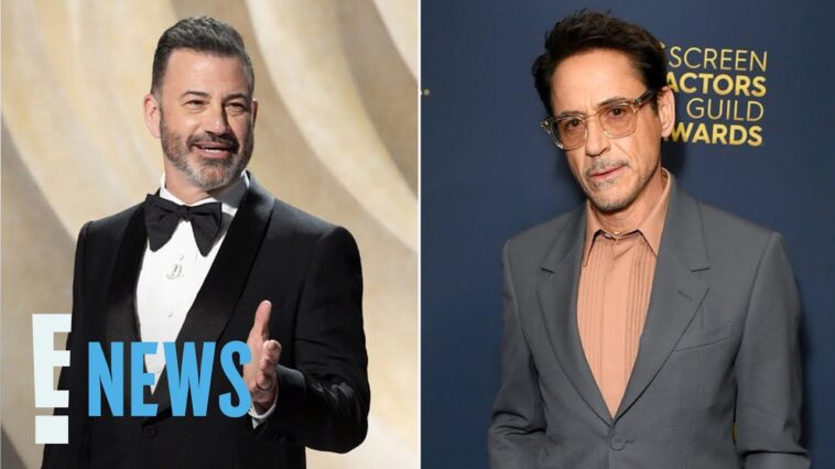 Robert Downey Jr. REACTS to Jimmy Kimmel’s Oscars Joke About Him | E! News