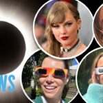 SOLAR ECLIPSE 2024: Taylor Swift, Khloé Kardashian & More Celebrate! | E! News
