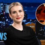 WHY Emma Roberts Had Kim Kardashian’s Lip Gloss All Over Her Face | E! News