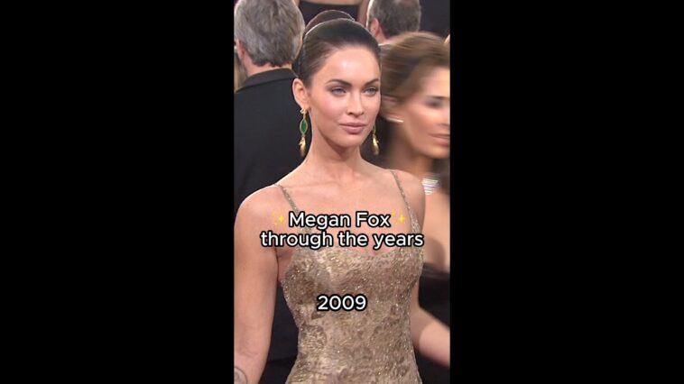 We’re taking a look at #MeganFox’s transfor-mation through the years. 🤩