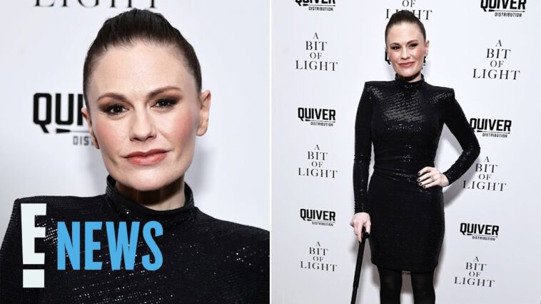 Why Anna Paquin Is Walking The Red Carpet With a Cane | E! News